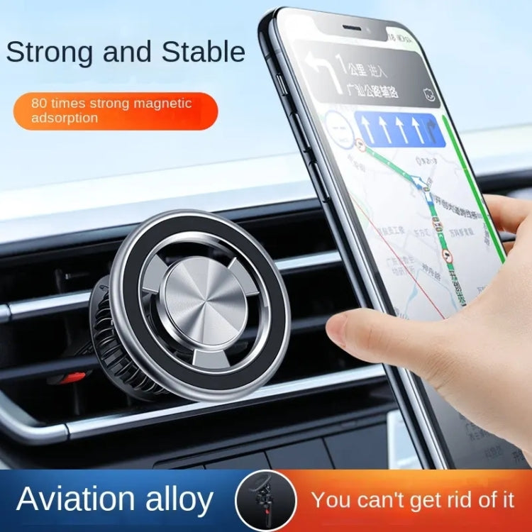 F83 Car Air Outlet Vent Magnetic Mobile Phone Navigation Holder (Black) by buy2fix