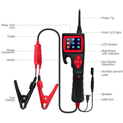 TopDiag P200 Car Circuit Intelligent Analyzer Diagnostic Instrument - Electronic Test by buy2fix | Online Shopping UK | buy2fix