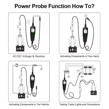 TopDiag P100 Car Circuit Intelligent Analyzer Diagnostic Instrument, Cable Length: 2m - Electronic Test by buy2fix | Online Shopping UK | buy2fix