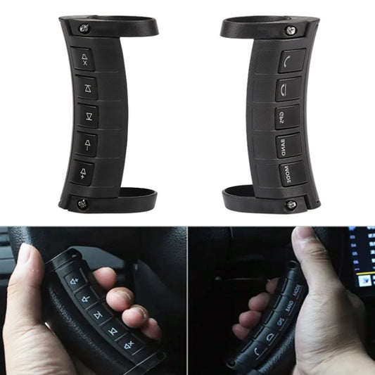 Universal Steering Wheel Controller Multifunctional Wireless DVD Navigation Key Remote Controller - Steering Wheel Accessories by buy2fix | Online Shopping UK | buy2fix