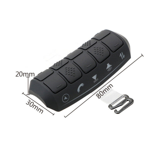 Universal Steering Wheel Controller Multifunctional Wireless DVD Navigation Key Remote Controller - Steering Wheel Accessories by buy2fix | Online Shopping UK | buy2fix