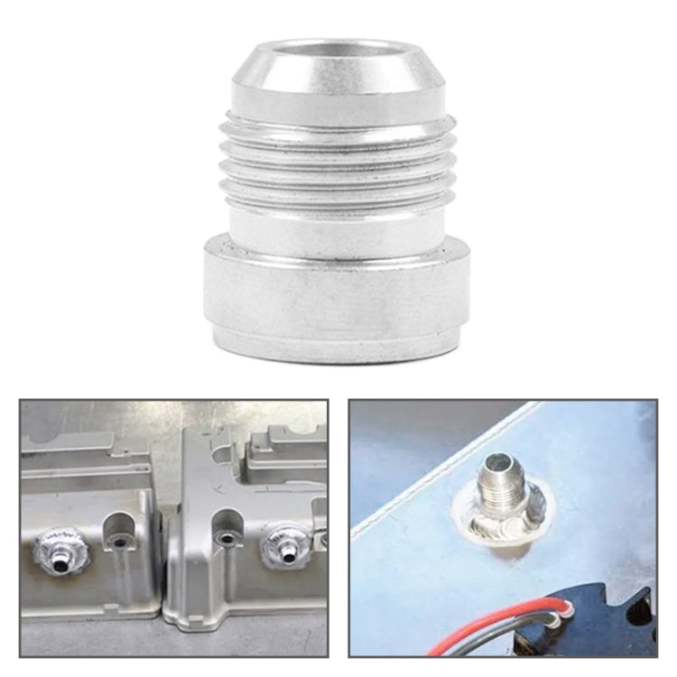 AN12 Car Oil Pipe Joint Breathable Pot Connector by buy2fix