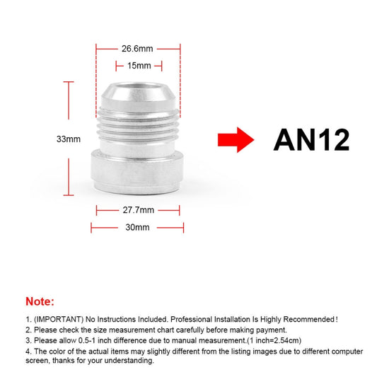 AN12 Car Oil Pipe Joint Breathable Pot Connector - Engine Repair Tools by buy2fix | Online Shopping UK | buy2fix