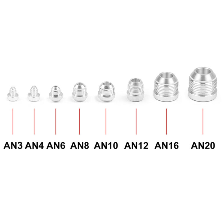 AN12 Car Oil Pipe Joint Breathable Pot Connector by buy2fix