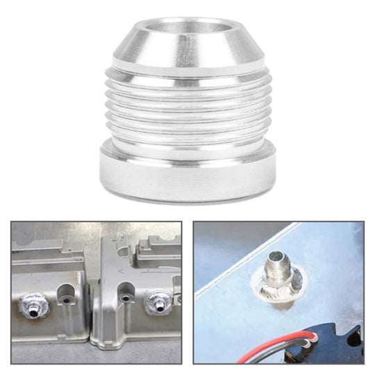 AN16 Car Oil Pipe Joint Breathable Pot Connector