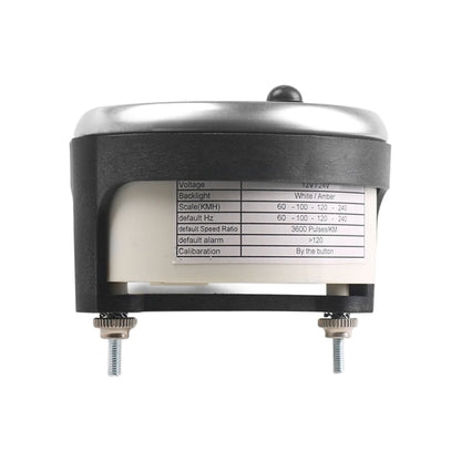 Car Modified 85mm 2 in 1 LCD Instrument Speedometer + Odometer - Clocks & Car Meters by buy2fix | Online Shopping UK | buy2fix