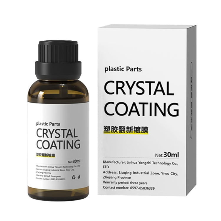 Car Crystal Plating Plastic Refurbishment Fluid, Capacity: 30ml by buy2fix