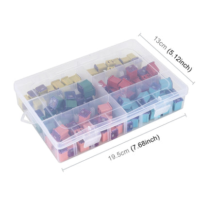 100 in 1 Car Inline Blade Fuse Holder Set - Fuse by buy2fix | Online Shopping UK | buy2fix