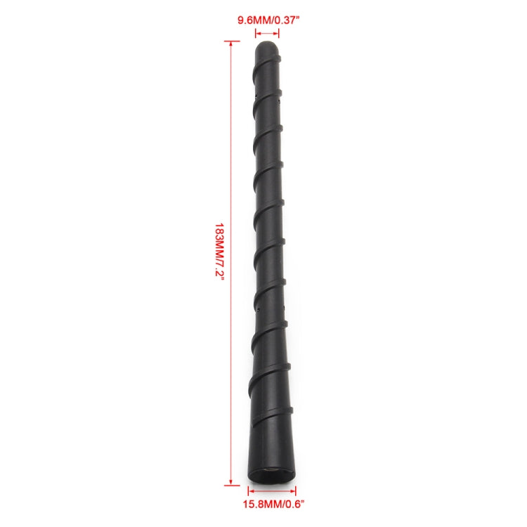 For Ford F150 / Dodge RAM Car Modified 176mm Helical Antenna Mast by buy2fix