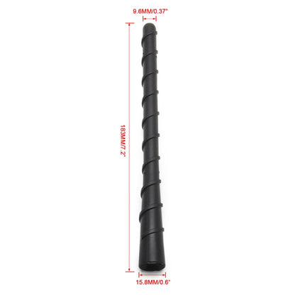 For Ford F150 / Dodge RAM Car Modified 176mm Helical Antenna Mast by buy2fix