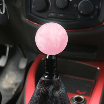 Car Modified Marble Star Gear Head Shifter Cover with Adapter (Pink) - Shift Knob by buy2fix | Online Shopping UK | buy2fix