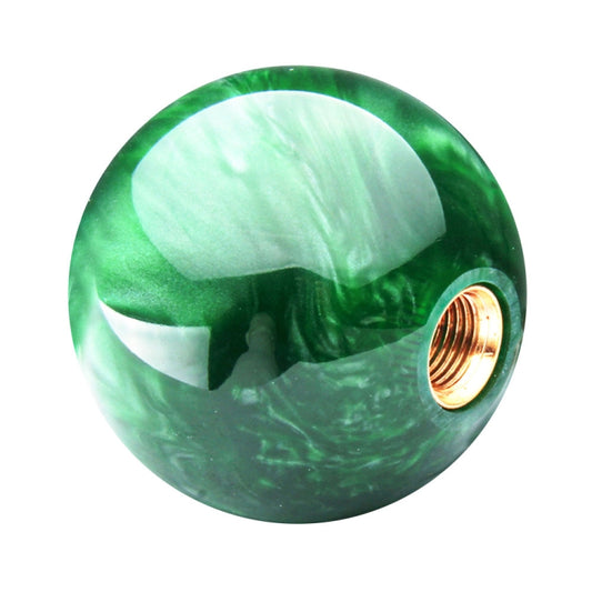 Car Modified Marble Star Gear Head Shifter Cover with Adapter (Green) by buy2fix