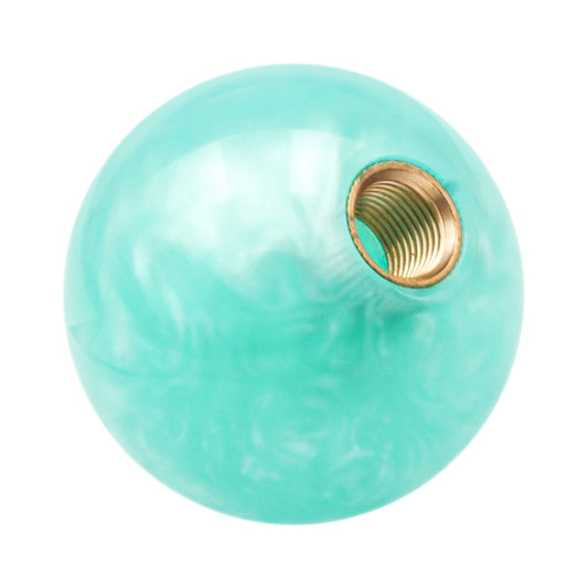 Car Modified Marble Star Gear Head Shifter Cover with Adapter (Light Green) by buy2fix