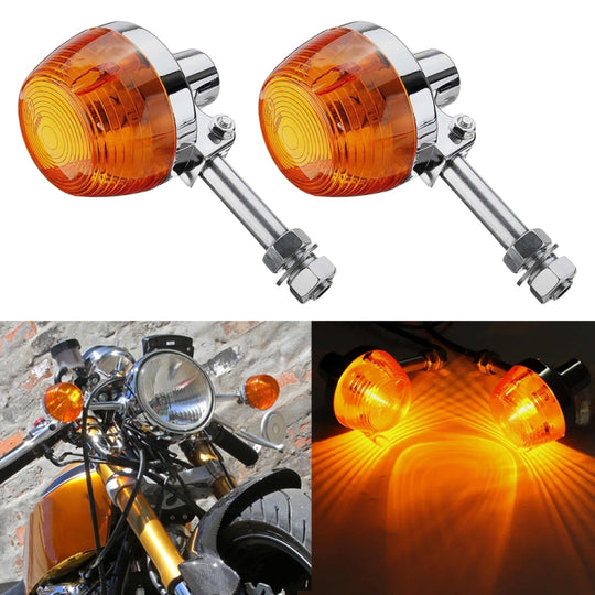 Clignotant LED pour motos Honda CT90 XL100 CM125 CB400 CB750, 2 pièces