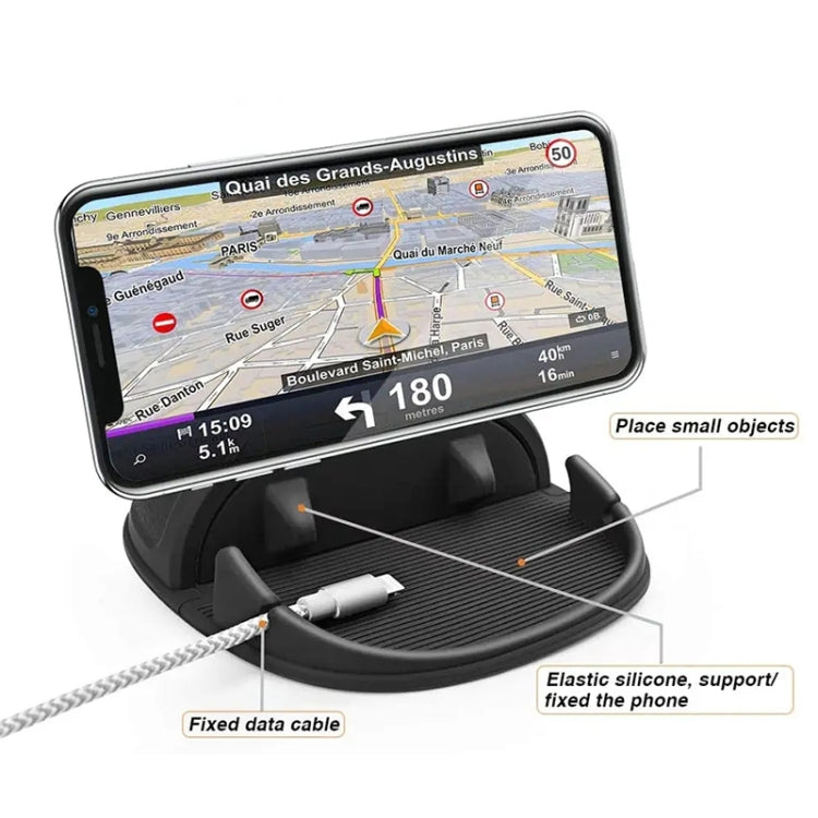 Car Center Console Phone Navigation Holder by buy2fix