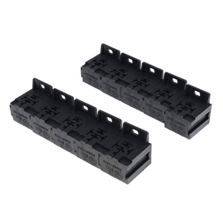 30A-80A Relay Base Holder 5-pin Socket with 50 Pieces Terminals - Relays by buy2fix | Online Shopping UK | buy2fix