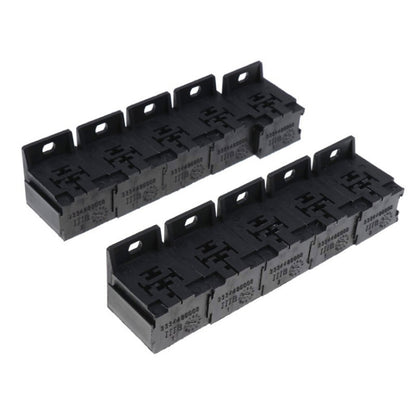 30A-80A Relay Base Holder 5-pin Socket with 50 Pieces Terminals - Relays by buy2fix | Online Shopping UK | buy2fix