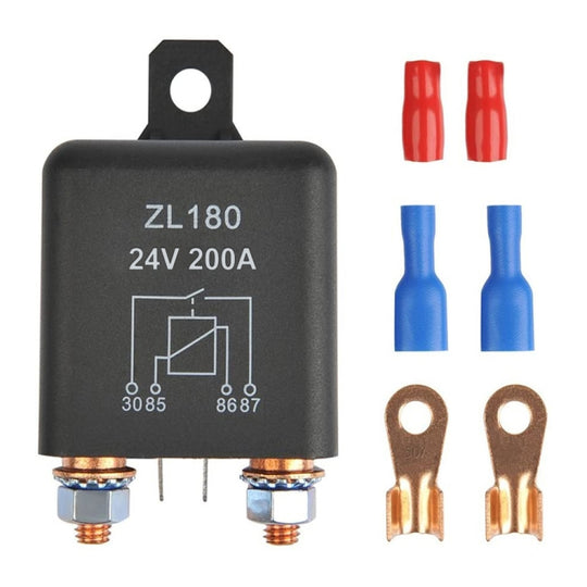 Relais de démarrage de voiture 24 V 200 A avec accessoires