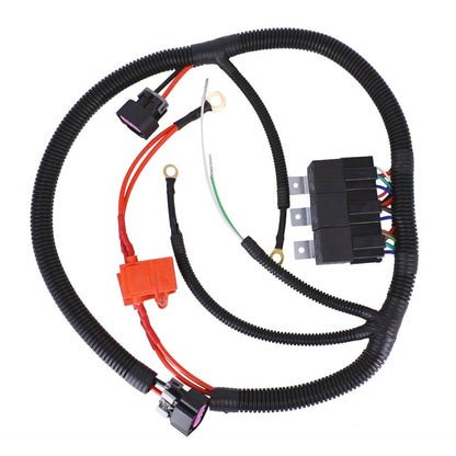 Car Electric ECU Control Dual Fan Wiring Connector Harness for GM 1999-2006 7L5533A226T by buy2fix