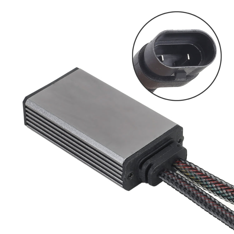 K11 1 Pair 9012 12V / 85W / 6000K / 9000LM Car LED Headlight (White Light) by buy2fix