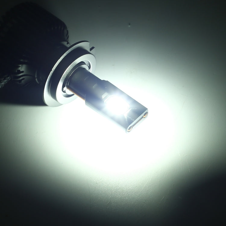 K11 1 Pair 9012 12V / 85W / 6000K / 9000LM Car LED Headlight (White Light) by buy2fix