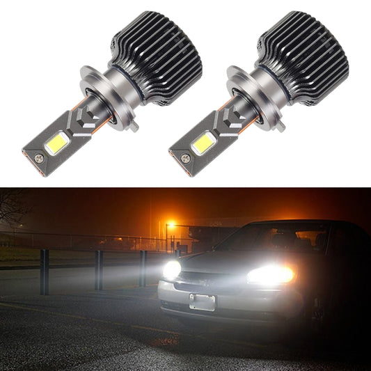 K11 1 Pair H7 12V / 85W / 6000K / 9000LM Car LED Headlight (White Light) by buy2fix