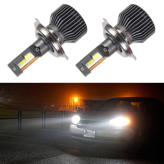 K11 1 Pair H4 12V / 75W / 6000K / 9000LM Car LED Headlight (White Light) by buy2fix