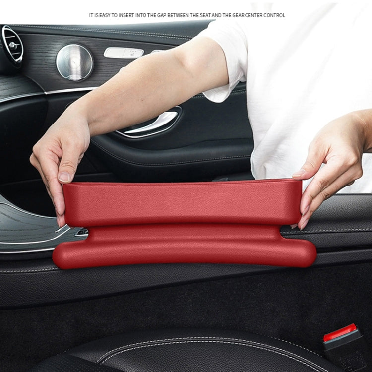 Car Gap Storage Box Multifunctional Car Seat Crevice Storage Box, Specification: Single Pack (Red) by buy2fix