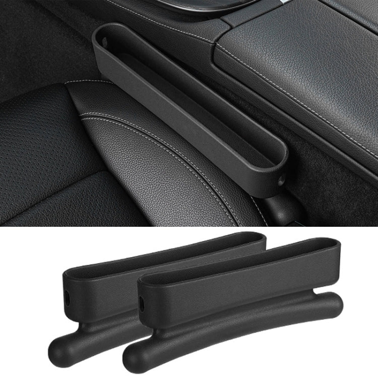 Car Gap Storage Box Multifunctional Car Seat Crevice Storage Box, Specification: 1 Pair (Black) by buy2fix