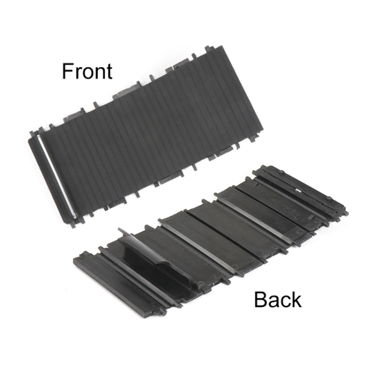 For BMW 3 Series E46 Left Driving Car Center Console Water Cup Holder Cover 51167038333(Black) by buy2fix