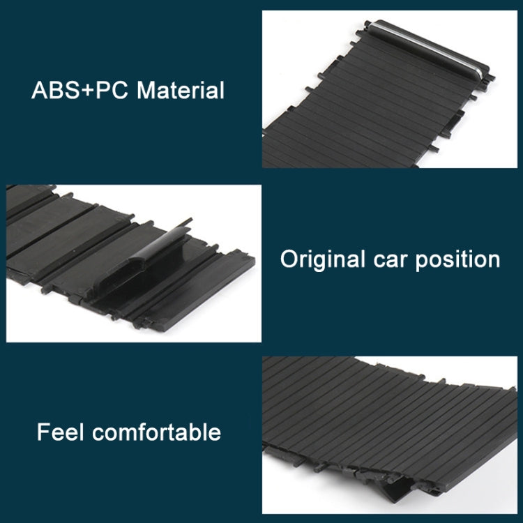 For BMW 3 Series E46 Left Driving Car Center Console Water Cup Holder Cover 51167038333(Black) by buy2fix