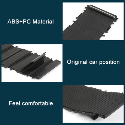 For BMW 3 Series E46 Left Driving Car Center Console Water Cup Holder Cover 51167038333(Black) by buy2fix