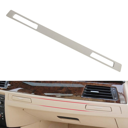 For BMW 3 Series E90 Left Driving Dashboard Water Cup Holder Decorative Frame 5145 7138 799(Grey) by buy2fix