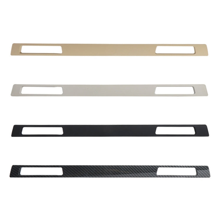 For BMW 3 Series E90 Left Driving Dashboard Water Cup Holder Decorative Frame 5145 7138 798(Beige) by buy2fix