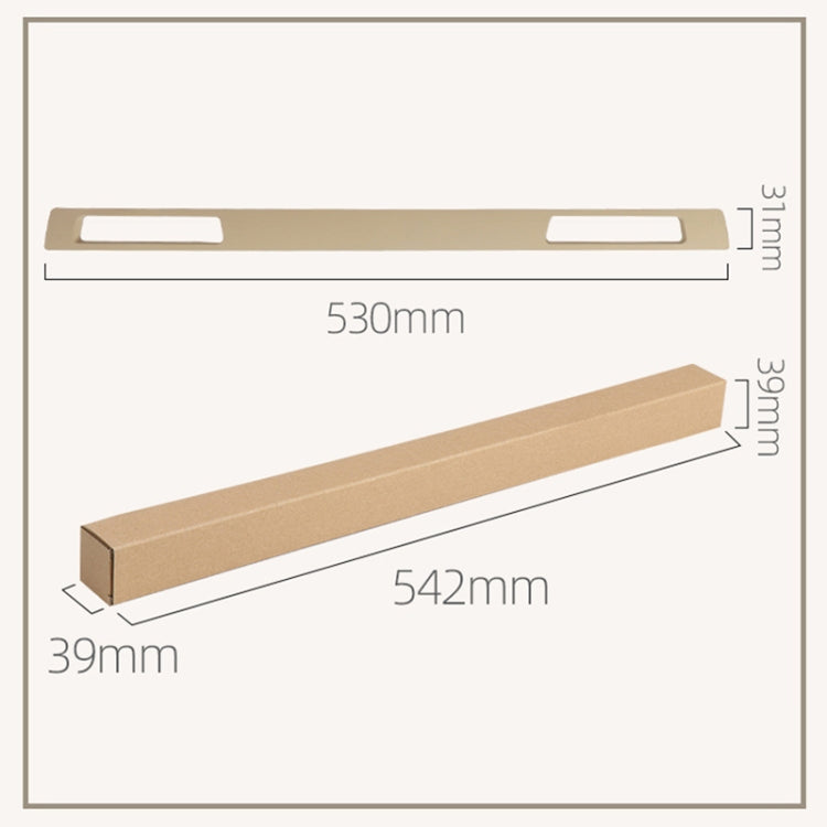 For BMW 3 Series E90 Left Driving Dashboard Water Cup Holder Decorative Frame 5145 7138 798(Beige) by buy2fix