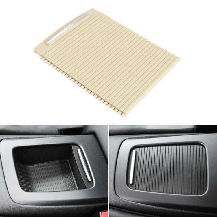 For BMW 3 Series M3 / E92 / E93 Left Driving Car Center Console Water Cup Holder Cover 5116 6963 925(Beige) by buy2fix