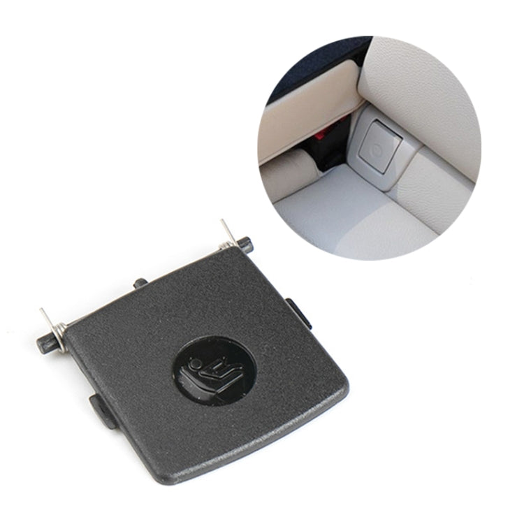 For BMW 3 Series E92 Left Driving Car Child Safety Seat Isofix Switch Cover 5220 6970 744-1(Black) by buy2fix