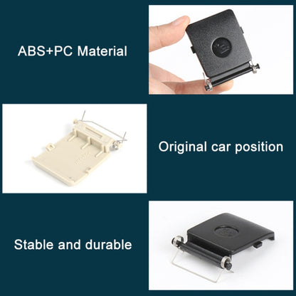 For BMW 3 Series E92 Left Driving Car Child Safety Seat Isofix Switch Cover 5220 6970 746-1(Beige) by buy2fix