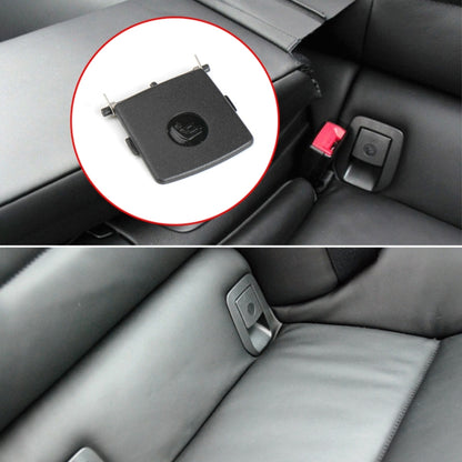 For BMW 3 Series E92 Left Driving Car Child Safety Seat Isofix Switch Cover 5220 6970 744-1(Black) by buy2fix