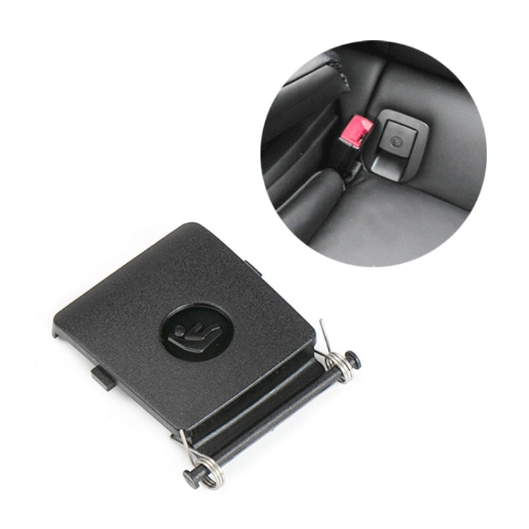 For BMW 3 Series E93 Left Driving Car Child Safety Seat Isofix Switch Cover 5220 9112 423-1(Black) by buy2fix
