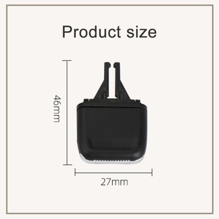 For Porsche Boxster Left Driving Car Air Conditioning Air Outlet Paddle 98155214202 by buy2fix