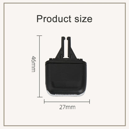 For Porsche Boxster Left Driving Car Air Conditioning Air Outlet Paddle 98155214202 by buy2fix