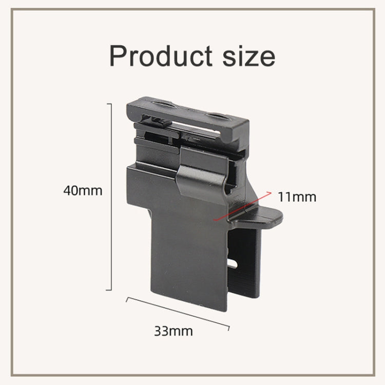 For Honda CRV 2016-2021 Left-hand Drive Car Sunroof Sunshade Buckle, Right Side 70800-TLY-H11ZA by buy2fix