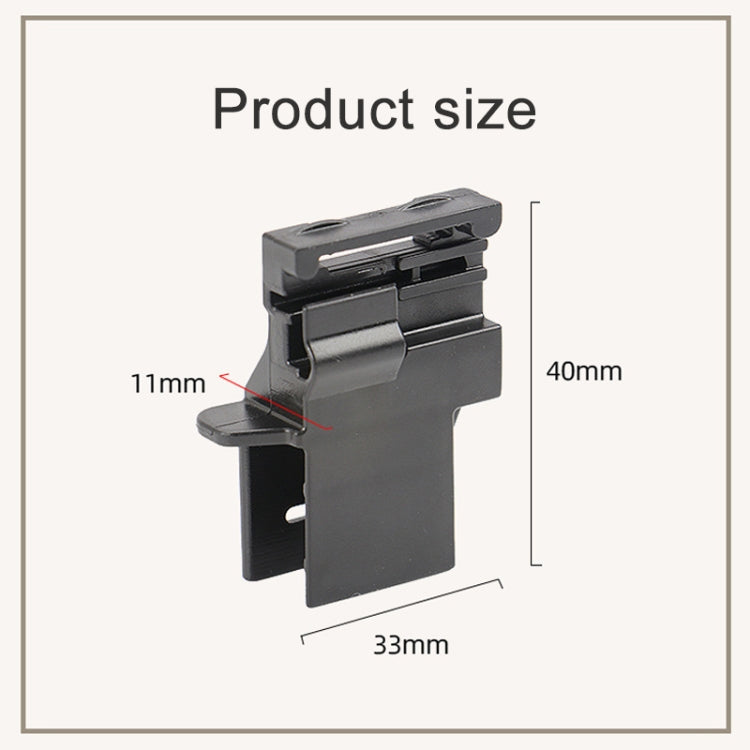 For Honda CRV 2016-2021 Left-hand Drive Car Sunroof Sunshade Buckle, Left Side 70800-TLY-H11ZA by buy2fix