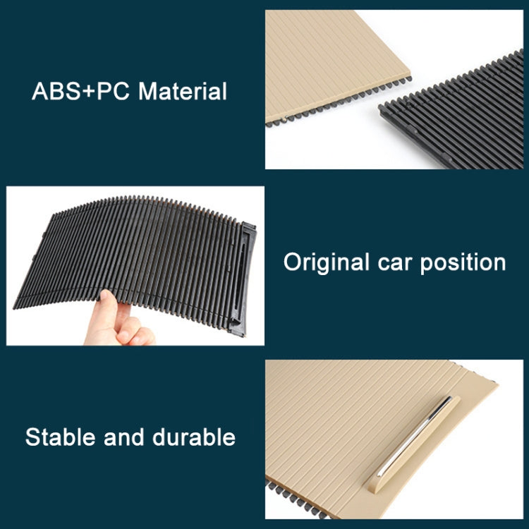 For Buick LaCrosse 2009-2012 Left-hand Drive Car Center Console Water Cup Holder Cover 9067269 (Black) by buy2fix