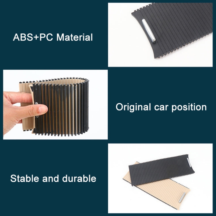 For Volkswagen Golf 6 / Sagitar Car Central Armrest Box Cover, Left Driving(Beige) by buy2fix