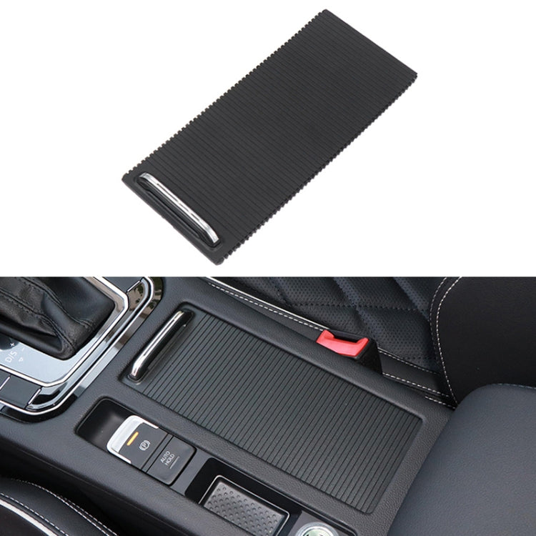 For Volkswagen Magotan B8L Car Central Armrest Box Cover with Light Reflection Strip, Left Driving by buy2fix