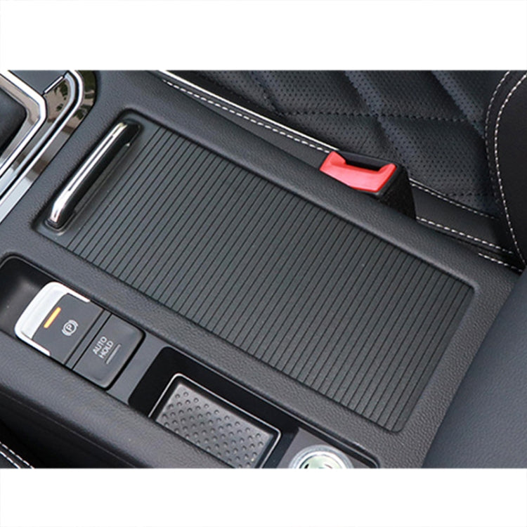 For Volkswagen Magotan B8L Car Central Armrest Box Cover with Light Reflection Strip, Left Driving by buy2fix