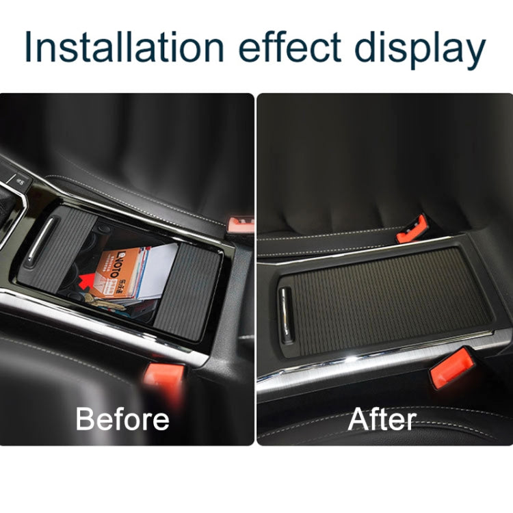 For Volkswagen Passat 16-18 Car Central Water Cup Holder Cover, Left Driving by buy2fix