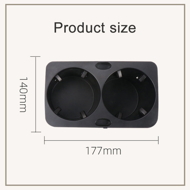 For Volkswagen Magotan B6B7 07-15 Car Water Cup Holder, Left Driving by buy2fix